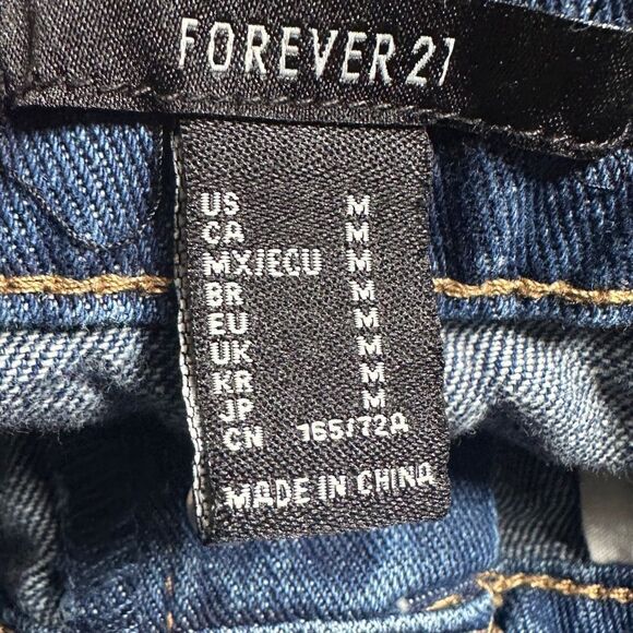 Forever 21 Blue A-line Mini Skirt - Picture 7 of 8